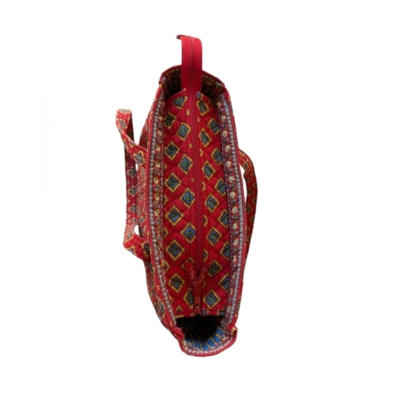 Vera Bradley Villa red tote bag - Picture 3 of 6